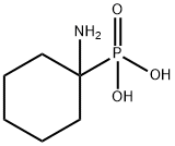 (1-アミノ-1-シクロヘキシル)ホスホン酸 化学構造式