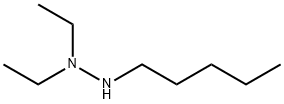 1,1-ジエチル-2-ペンチルヒドラジン 化学構造式