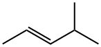 trans-4-メチル-2-ペンテン 化学構造式