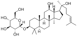 (S)-Ginsenoside Rh2 Struktur