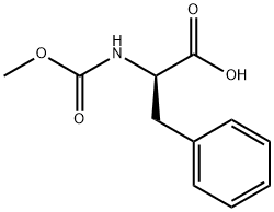 (R)-2-(MethoxycarbonylaMino)-3-phenylpropanoic acid Structure