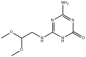 N-(2,2-Dimethoxyethyl)ammeline, 67410-53-1, 结构式
