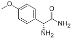 (R)-ALPHA-氨基-4-甲氧基苯乙酰胺 结构式