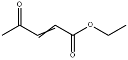 2-Pentenoic acid, 4-oxo-, ethyl ester 化学構造式