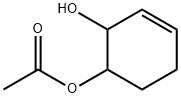 3-Cyclohexene-1,2-diol, 1-acetate (9CI) Struktur