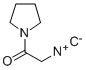 1-ピロリジノ-2-イソシアノアセトアミド 化学構造式