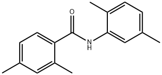 Benzamide, N-(2,5-dimethylphenyl)-2,4-dimethyl- (9CI) 化学構造式