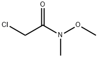 2-クロロ-N-メトキシ-N-メチルアセトアミド 化学構造式