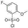 5-FLUORO-2-METHOXY-BENZENESULFONYL CHLORIDE Struktur