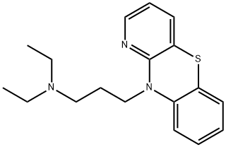 10-(3-Diethylaminopropyl)-10H-pyrido[3,2-b][1,4]benzothiazine Structure