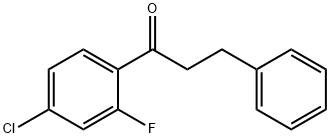 4'-CHLORO-2'-FLUORO-3-PHENYLPROPIOPHENONE|1-(4-氯-2-氟苯基)-3-苯基丙-1-酮