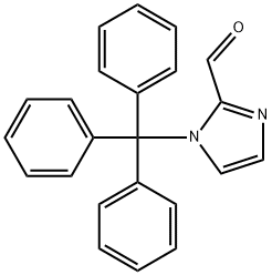 1-TRITYLIMIDAZOLE-2-CARBOXALDEHYDE, 67478-50-6, 结构式