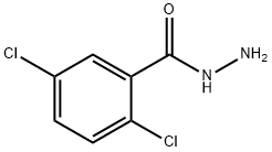 2,5-ジクロロベンズヒドラジド 化学構造式