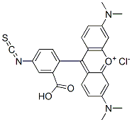 TETRAMETHYLRHODAMINE B ISOTHIOCYANATE Struktur