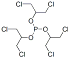 tris[2-chloro-1-(chloromethyl)ethyl)] phosphite Structure