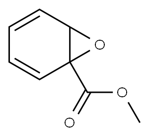 7-Oxabicyclo[4.1.0]hepta-2,4-diene-1-carboxylicacid,methylester(9CI) Struktur