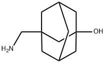 三环[3,3,1,1(3,7)]癸烷,1-醇-3-氨基甲基-, 67496-96-2, 结构式