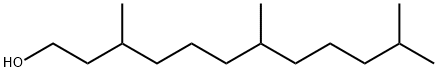 3,7,11-トリメチル-1-ドデカノール 化学構造式