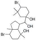 7-Bromo-3-[(4-bromo-1-hydroxy-3,3-dimethylcyclohexyl)hydroxymethyl]octahydro-4,7a-dimethyl-1H-inden-4-ol Structure