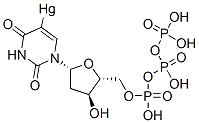 5-mercurideoxyuridine triphosphate Structure