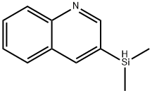 Quinoline, 3-(dimethylsilyl)- (9CI) Structure