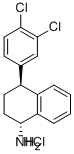 ダソトラリン塩酸塩 化学構造式