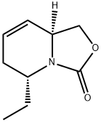 3H-Oxazolo[3,4-a]pyridin-3-one,5-ethyl-1,5,6,8a-tetrahydro-,(5R,8aS)-(9CI) 结构式