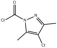 1H-Pyrazole-1-carbonylchloride,4-chloro-3,5-dimethyl-(9CI)|