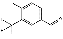 4-氟-3-三氟甲基苯甲醛 结构式