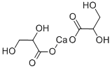 DL-GLYCERIC ACID HEMICALCIUM SALT HYDRATE Structure