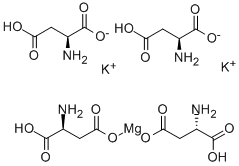 天冬氨酸镁钾, 67528-13-6, 结构式