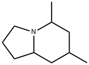 Octahydro-5,7-dimethylindolizine Struktur