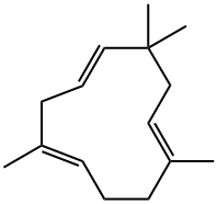 α-カリオフィレン 化学構造式