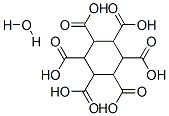 1,2,3,4,5,6-CYCLOHEXANEHEXACARBOXYLIC ACID MONOHYDRATE Structure
