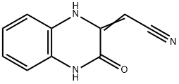 Acetonitrile, (3,4-dihydro-3-oxo-2(1H)-quinoxalinylidene)- (9CI) Struktur