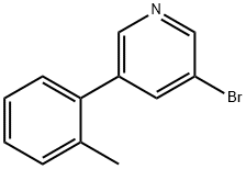 3-BROMO-5-(O-TOLYL)PYRIDINE|3-溴-5-(邻甲苯基)吡啶