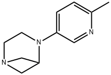1,4-Diazabicyclo[3.1.1]heptane,4-(6-methyl-3-pyridinyl)-(9CI) Struktur