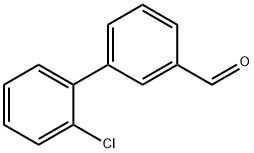 2'-氯-联苯-3-甲醛,675596-30-2,结构式
