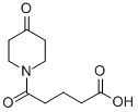 N-(4-ピペリドン)グルタラミン酸 化学構造式
