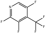 2,3,5-トリフルオロ-4-(トリフルオロメチル)ピリジン 化学構造式