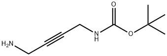 Carbamic acid, (4-amino-2-butynyl)-, 1,1-dimethylethyl ester (9CI) Struktur