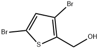 (3,5-二溴噻吩-2-基)甲醇, 675872-43-2, 结构式