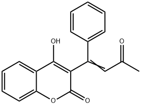 Dehydro Warfarin Struktur