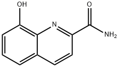 8-羟基喹啉-2-甲酰胺 结构式