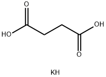 丁二酸二钾盐, 676-47-1, 结构式