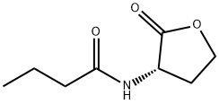 N-[(3S)-Tetrahydro-2-oxo-3-furanyl]butanamide Struktur