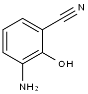 3-AMINO-2-HYDROXYBENZONITRILE Structure