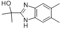 2-(5,6-DIMETHYL-1H-BENZOIMIDAZOL-2-YL)-PROPAN-2-OL Structure