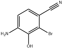 4-氨基-2-溴-3-二羟基苯肼, 676124-40-6, 结构式