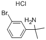 2-(3-ブロモフェニル)プロパン-2-アミン塩酸塩 化学構造式